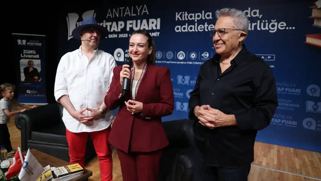 Antalya Kitap Fuarı’nda Livaneli’den Umuda Yolculuk 2